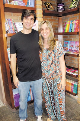 Casal Rui Caparelli - Aline. Ele, jovem e conceituado cardiologista